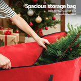 NNEDSZ Christmas Tree Storage Bag Fits Up to 8ft Tree Xmas Bag Red