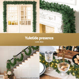 NNEDSZ 20M Christmas Garland LED Lights Party Xmas Decorations 1400 Tips