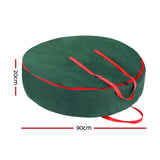 NNEDSZ Christmas Garland Wreath Storage Bag Baubles Ornaments Container