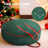 NNEDSZ Christmas Garland Wreath Storage Bag Baubles Ornaments Container