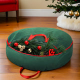NNEDSZ Christmas Garland Wreath Storage Bag Baubles Ornaments Container