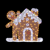 NNEDSZ 330 LED Christmas Lights Gingerbread Motif Fairy Light Decoration Jingle Jollys
