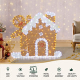 NNEDSZ 330 LED Christmas Lights Gingerbread Motif Fairy Light Decoration Jingle Jollys