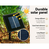 NNEDSZ 2.4M Christmas Tree LED Solar Motif Lights Jingle Jollys