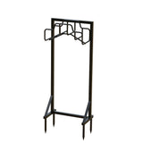 NNETM Metal Garden Hose Reel Holder Stand