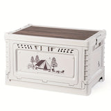 NNETM Portable Folding Storage Box 50L