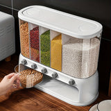 NNETM Kitchen Storage Container with Dividers