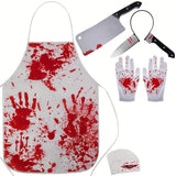 NNETM Halloween Bloody Butcher Costume Set (35pcs)