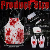 NNETM Halloween Bloody Butcher Costume Set (35pcs)