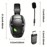 NNETM Wireless Gaming Headset with Mic, 48H Battery