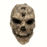 NNETM Halloween Scarecrow Skull Mask with Hat