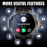 NNETM Sports Smart Watch with Wireless Call Function