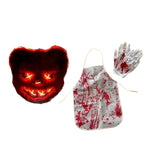 NNETM LED Rabbit and Bear Mask Set with Gloves and Apron