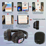 NNETM Hybrid Active Noise Cancelling Wireless Headphones