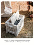 NNETM Portable Folding Storage Box 50L