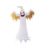 NNEOBA Halloween Inflatable Ghost with LED Flame Lights