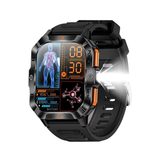 NNETM Men’s Sports Smart Watch with LED Flashlight