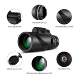 NNEOBA Portable Zoom HD Telescope for Outdoor Use (5000M)