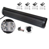 NNEAGS 2X 23inch 144W Cree Led Light Bar Spot Flood Light 4x4 Offroad Work Ute Atv 12v 24v