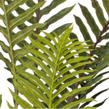 NNEAGS 2X 210cm Artificial Green Rogue Hares Foot Fern Tree Fake Tropical Indoor Plant Home Office Decor
