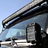 NNEAGS 2X 23inch 144W Cree Led Light Bar Spot Flood Light 4x4 Offroad Work Ute Atv 12v 24v