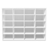 NNEVL Shoe Rack Chipboard 92x30x67.5 cm White
