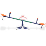 NNEVL 360-Degree Rotating Seesaw Orange