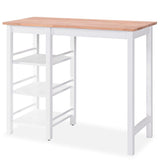 NNEVL Bar Set 3 Pieces MDF White