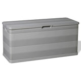 NNEVL Garden Storage Box Grey 117x45x56 cm