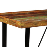 NNEVL Bar Set 5 Pieces Solid Wood Reclaimed