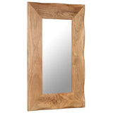NNEVL Cosmetic Mirror 50x80 cm Solid Acacia Wood
