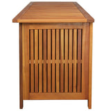 NNEVL Garden Storage Box Brown 120x50x60 cm Poly Rattan