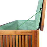 NNEVL Garden Storage Box Brown 120x50x60 cm Poly Rattan