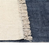NNEVL Kilim Rug Cotton 120x180 cm Blue