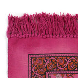 NNEVL Kilim Rug Cotton 120x180 cm with Pattern Fachsia