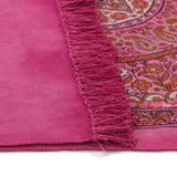 NNEVL Kilim Rug Cotton 120x180 cm with Pattern Fachsia