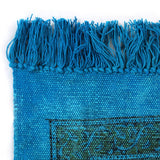 NNEVL Kilim Rug Cotton 160x230 cm with Pattern Turquoise