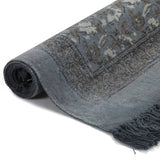 NNEVL Kilim Rug Cotton 120x180 cm with Pattern Grey