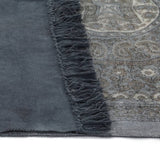 NNEVL Kilim Rug Cotton 120x180 cm with Pattern Grey