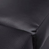 NNEVL Chaise Longue Black Faux Leather