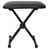 NNEVL Adjustable Keyboard & Piano Stool Foldable