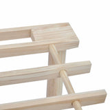 NNEVL Wooden Shoe Rack 3-Tier 2 pcs