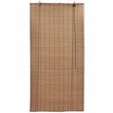 NNEVL Brown Bamboo Roller Blinds 100 x 160 cm