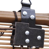 NNEVL Brown Bamboo Roller Blinds 100 x 160 cm