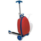 NNEVL Scooter with Trolley Case for Children Red