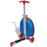 NNEVL Scooter with Trolley Case for Children Blue