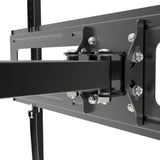 NNEVL Double-armed Tilt Swivel Wall TV Bracket 3D 400x400mm 32"-55"