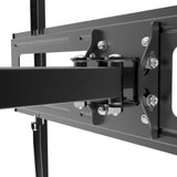 NNEVL Double-armed Tilt Swivel Wall TV Bracket 3D 600x400mm 37"-70"