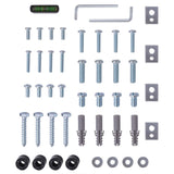 NNEVL Double-armed Tilt Swivel Wall TV Bracket 3D 600x400mm 37"-70"