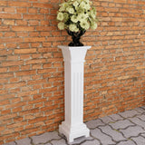 NNEVL Classic Square Pillar Plant Stand MDF